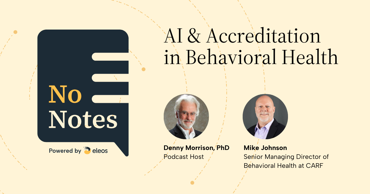 Senior Managing Director at CARF discusses how accrediting bodies view AI