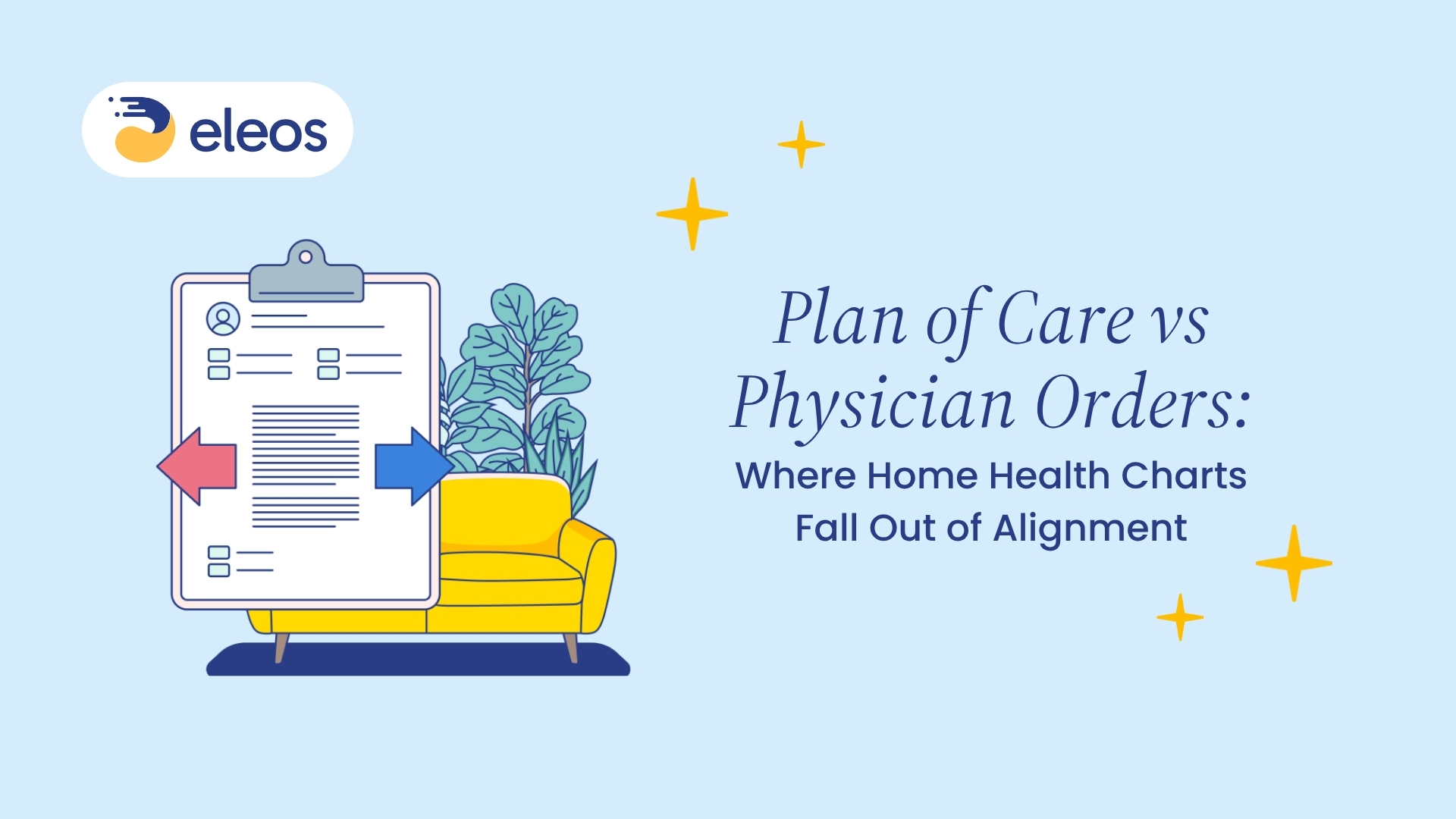 How home health charts fall out of alignment