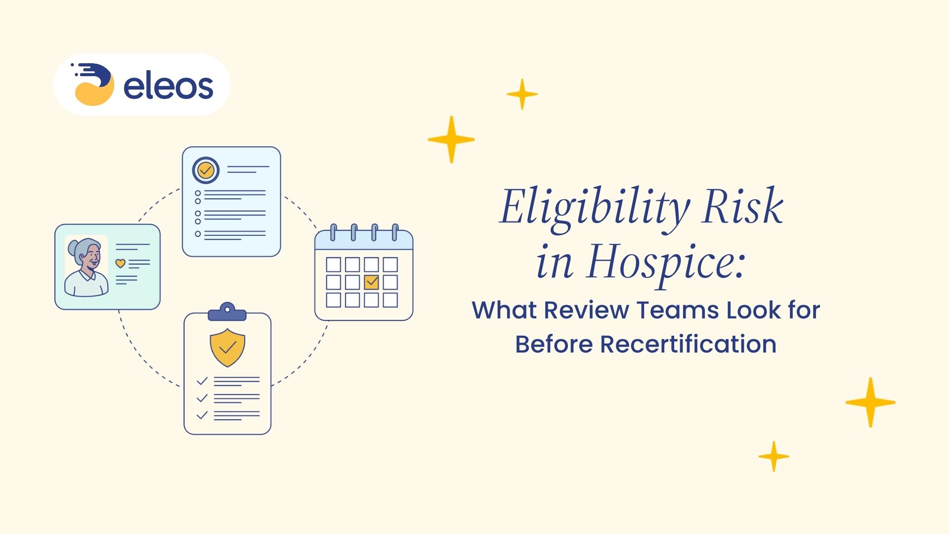 Eligibility risk in hospice care